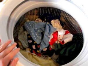 washing cloth diaper