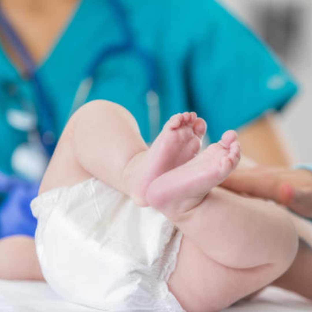 Pediatrician baby cloth diaper