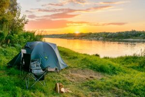 How do you maintain hygiene while camping?