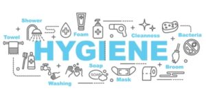 What are the basic steps of personal hygiene?
