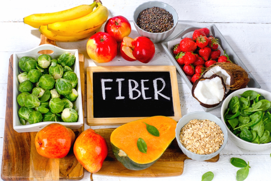Eat foods with fiber 